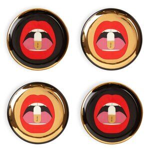 Jonathan Adler Full Dose Coaster Set (4)